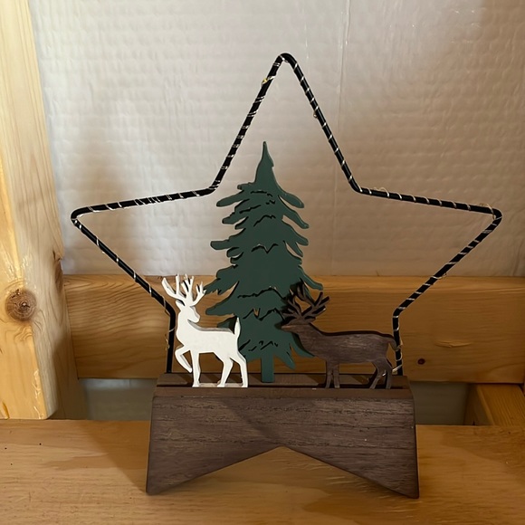 NWT Scene Decor that Lights Up - Picture 1 of 4